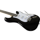 Eko EG-11 Pack Black Kit Chitarra Elettrica Borsa Accord. Muta Amp15W Tracol.