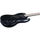 Eko DV-300 MATT BLACK Chitarra Elettrica a 22 Tasti con due pickup Humbucker