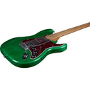 Eko ST 451 TRASPARENT GREEN Chitarra Elettrica Serie TRIBUTE 400 22T Verde