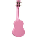 Eko Primo Ukulele Pink Ukulele Soprano + accordatore corde ricambio e custodia