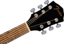 Fender FA-125CE Dreadnought Black Chitarra elettrif. 20T spalla mancante Nero