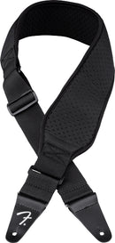 Fender Swell Neoprene Strap Black 3.5" Tracolla x chitarra imbottitura neoprene