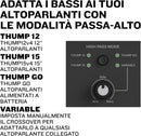 Mackie THUMP 15S V4 Subwoofer audio cono da 15" e 1400w di potenza di picco Nero