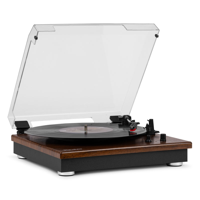 Audizio RP112D (102.160) Giradischi base legno massello casse da 10w e bluetooth
