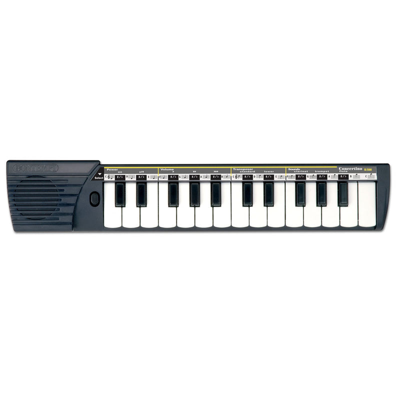 Bontempi 15 2500 Music Concertino Tastiera musicale scolastica 25T Medi, Nero