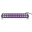 Beamz BUV2123 UV Bar 2x12 LEDs Barra Luci 24 LED MONOCOLORE UV 3W Plug & Play - GlobalNet Shop