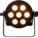 Algam Lighting SLIMPAR-710-HEX a Led7x10W RGBWA+UV 10 watt DMX o telecomando IR
