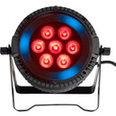 Algam Lighting PARWASH76-RING LED 7x6W RGBW + anello LED RGB composto da 48 LED