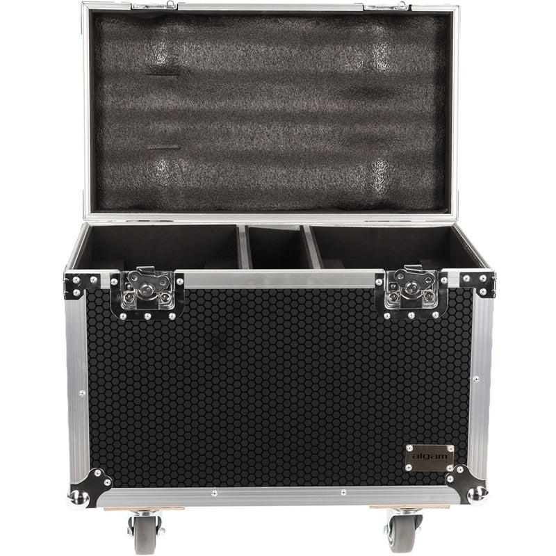 Algam Lighting MW19x15ZX-FC Flightcase per trasporto fari 2 Wash MW19x15ZX
