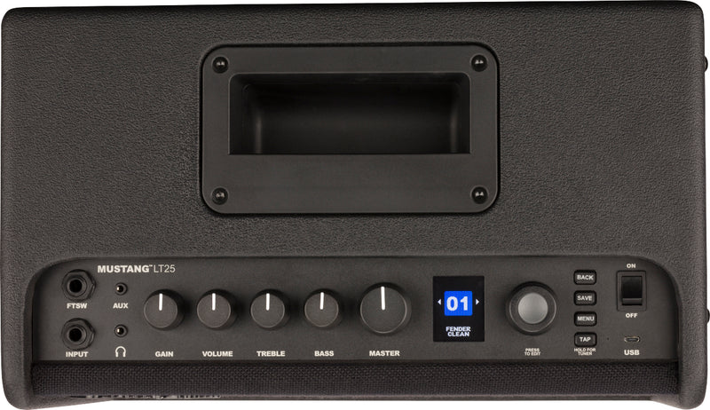 Fender Mustang LT25 Amplificatore combo portatile x chitarra 25w con USB x Rec