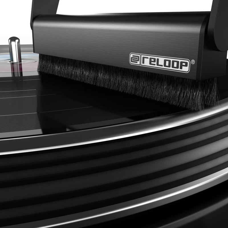 Reloop PREMIUM CARBON FIBRE BRUSH Spazzola fibra carbonio x pulizia dischi vinil