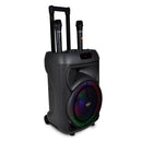 Bontempi 49 1090 Tech Trolley a Batteria Cassa Attiva 20w +2Mic palmare wireless