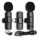 Bontempi 60 4120 Coppia di Microfoni Lavalier Wireless per smartphone tablet pc
