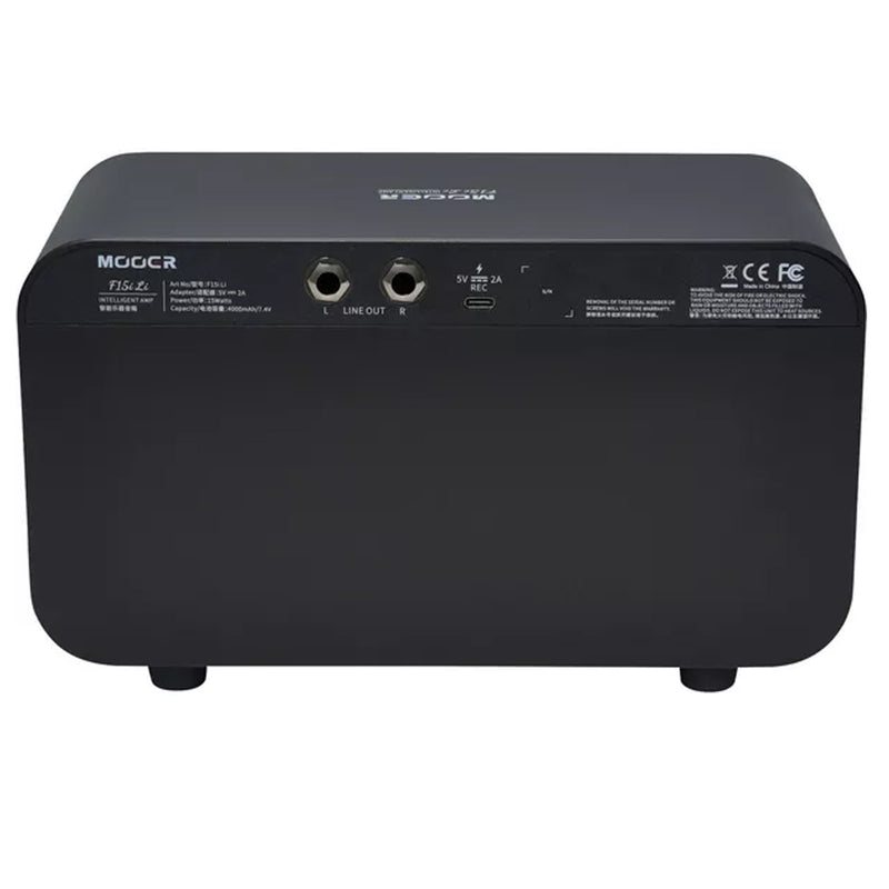Mooer F15i Li Intelligent Amp PHANTOM BLACK Amplificatore combo x chitarra 15w