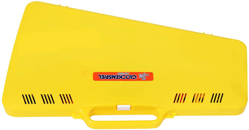 Angel Music AG-25N3 Metallofono Glockenspiel Cromatico 25 N. SOL4-6 Ast. Giallo