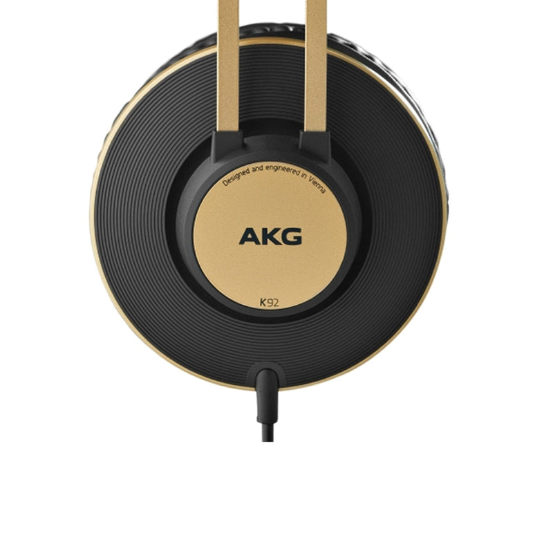 AKG K92 Cuffia monitor professionale studio chiusa con cavo con rifiniture oro