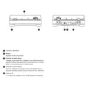 Audio-Technica AT-LP140XP-SV Giradischi Pro a trazione diretta per Dj, Silver