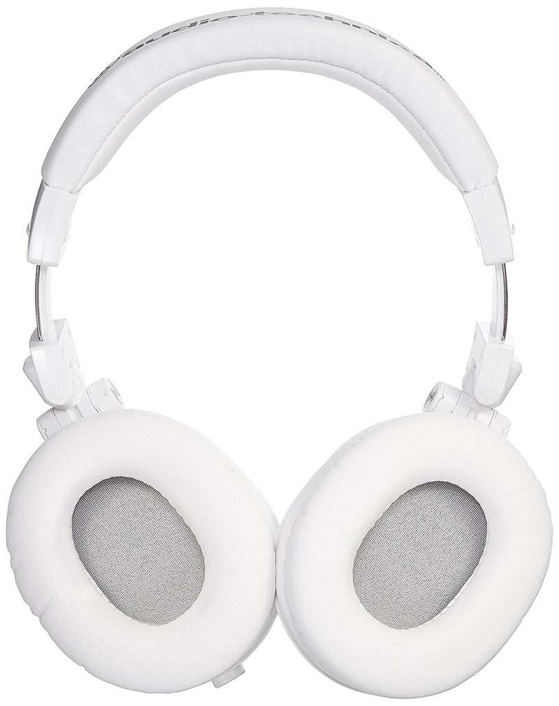 Audio-Technica ATH-M50X WH Cuffia Monitor Professionale cablata Over-Ear, Bianca