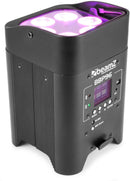 Beamz BBP96 Uplight Par Led Battery IRC 6x12w RGBAW-UV a batteria e telecomando