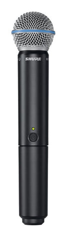 Shure BLX24RE-B58-M17 Sistema Microf. Wireless Pro rack con Palmare BETA58, Nero