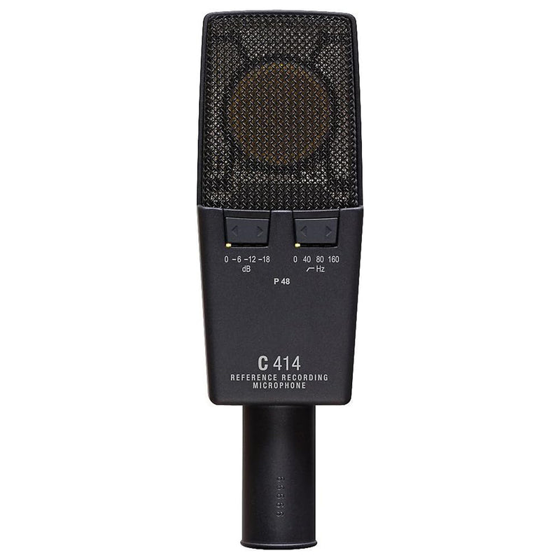 AKG C414 XLS Matched Pair Stereo Set Microfoni Pro, multi-pattern, per ogni app.