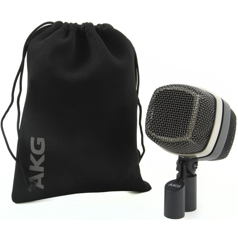 AKG D12 VR Microfono Pro Dinamico Cardioide Cablato per gran cassa di batteria