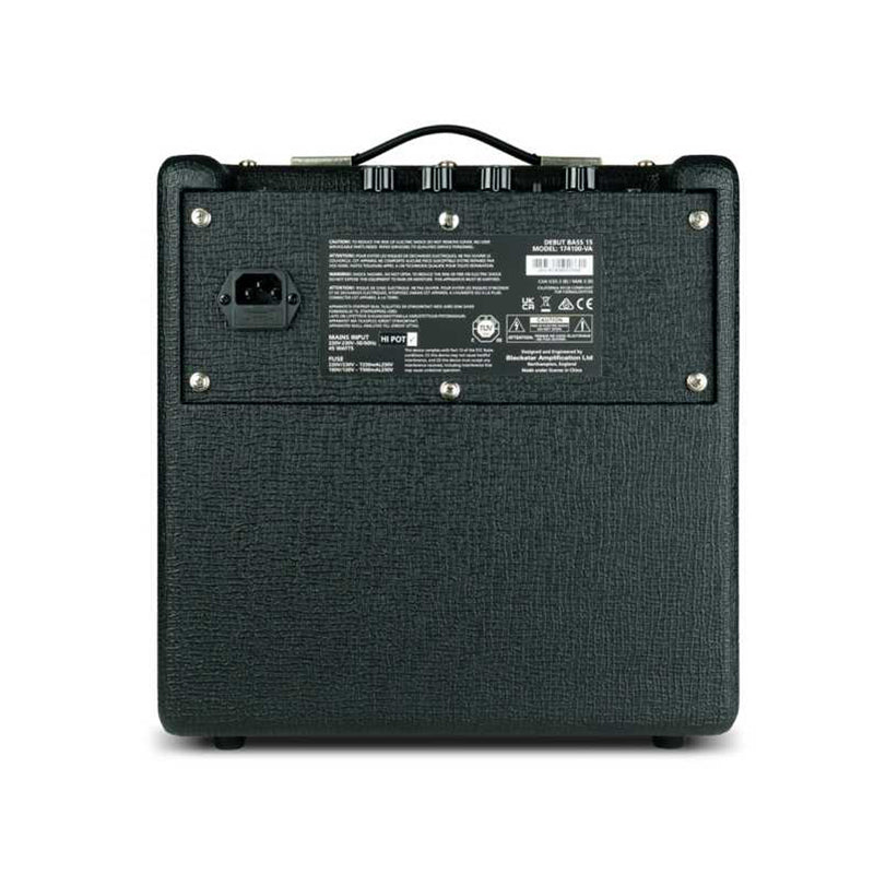 Blackstar DEBUT BASS 15 BLACK Amplificatore combo x Basso 15w x esercitazione