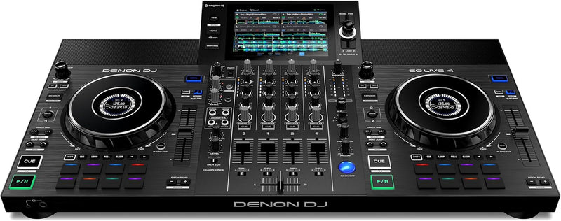 Denon Dj SC LIVE 4 Controller Dj 4Deck Disp.7" Monitor Integr. Router WI-FI Int.
