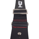 Proel DHSTRAP150BK Supreme Series Tracolla regol. terminali Vera Pelle Ita, Nero