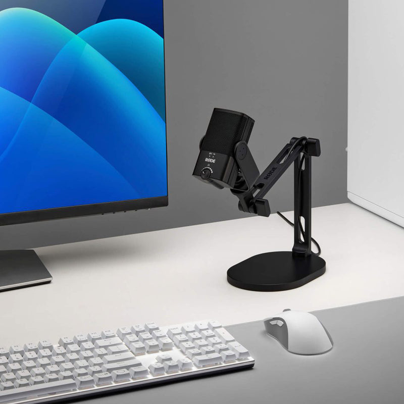 Rode DS2 Asta microfonica Pro con braccio x desktop da tavolo x microfoni, Nero