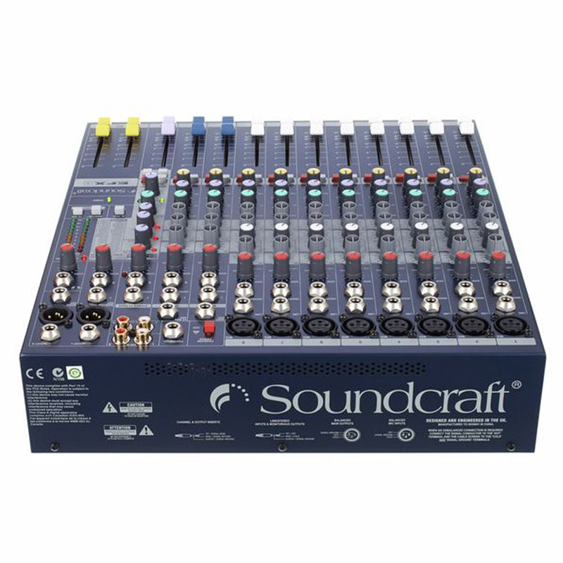 Soundcraft EFX8 Mixer audio 8C + Processore EFX digitale Lexicon 24bit integrato