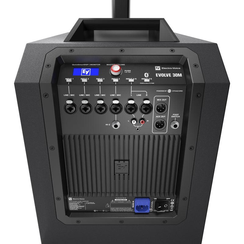 Electro-Voice EVOLVE30M-EU Sistema audio colonna con Bluetooth da 1000w RMS Nero