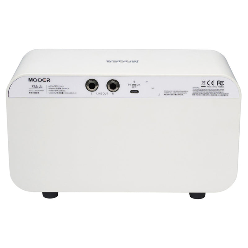 Mooer F15i Li Intelligent Amp SNOWFALL WHITE Amplificatore combo x chitarra 15w