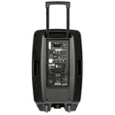 Italian Stage IS FRX14AW Trolley Cassa Attiva a batteria 200w+ BT+2Mic Wireless