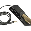 Proel GF01 Pedale di controllo musicale Sustain in metallo cromato