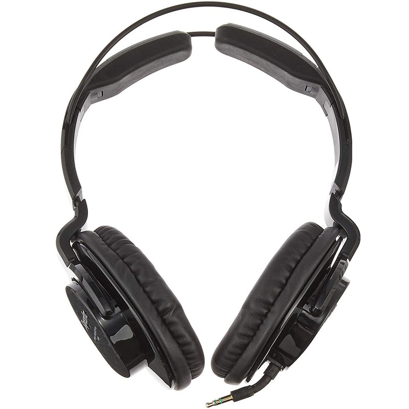 Superlux HD661 Cuffia Monitor Pro dinamica chiusa con cavo senza microfono, Nero