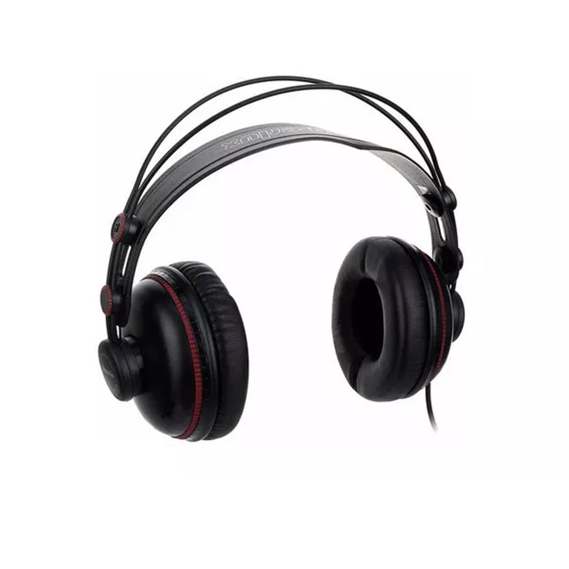 Superlux HD662 Cuffia monitor da studio chiuse con cavo e senza microfono, Nero