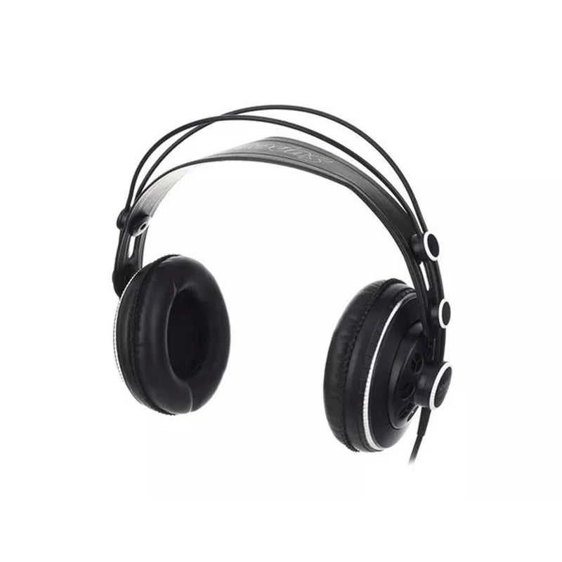 Superlux HD681F Cuffia monitor semiaperta con cavo e senza microfono, Nero