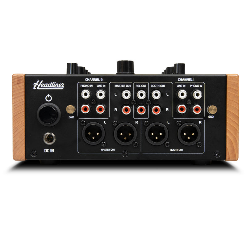 Headliner R2 Mixer Pro Dj, rotativo analogico 2 canali con funzionalità avanzate