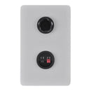 Yamaha HS4 Coppia Monitor Cassa Attiva Pro. da Studio 2 vie 40w RMS x 2, Bianco