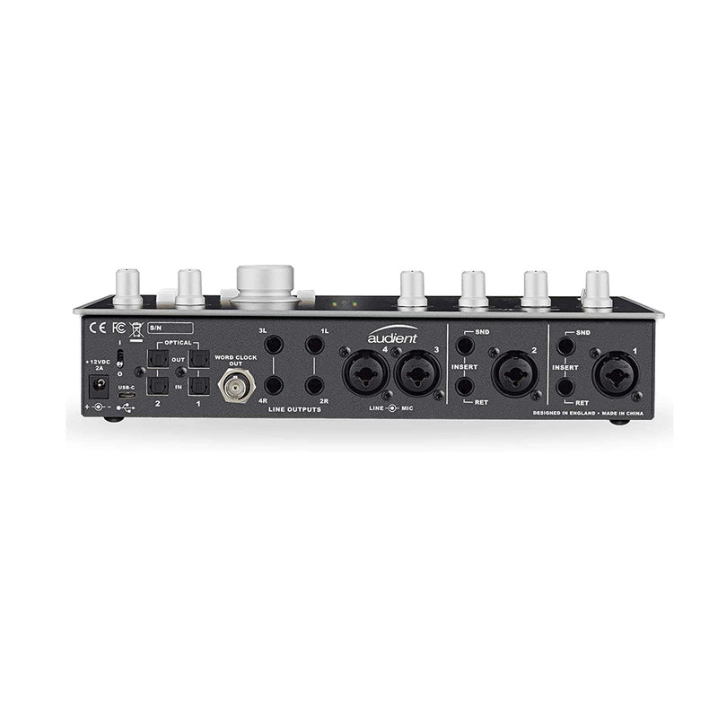 Audient iD44 MKII Interfaccia audio pro USB-C 20In / 24Out e Preamp Microfonici