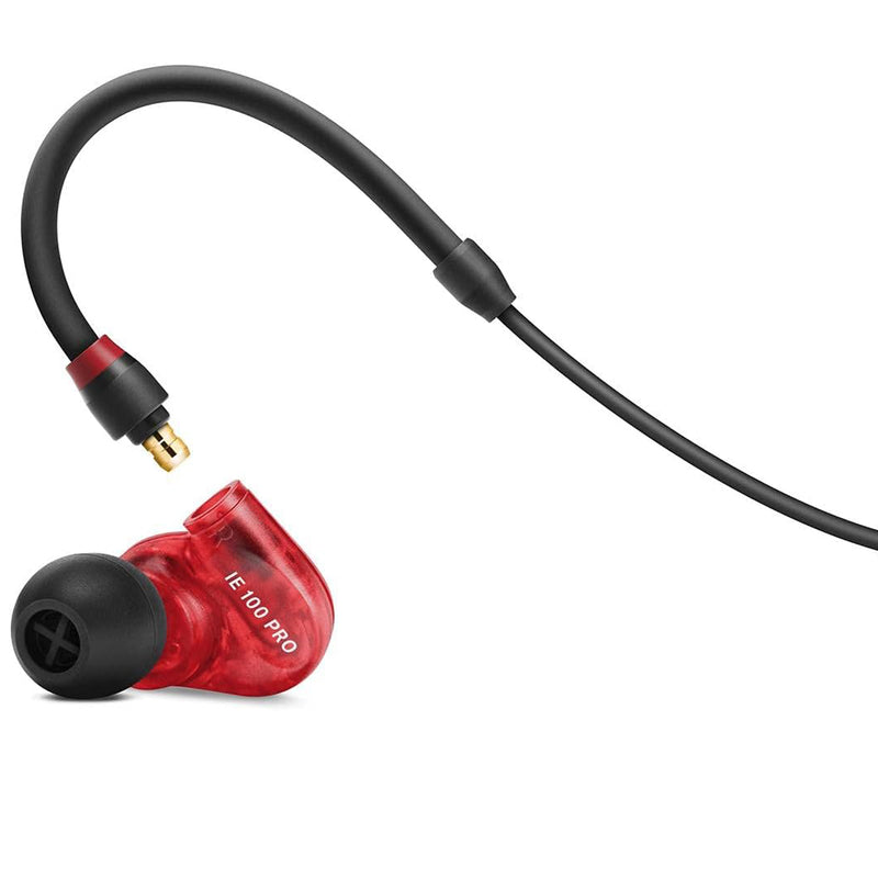 Sennheiser IE 100 PRO RED Auricolari In-Ear cablato e senza microfono, Rosso