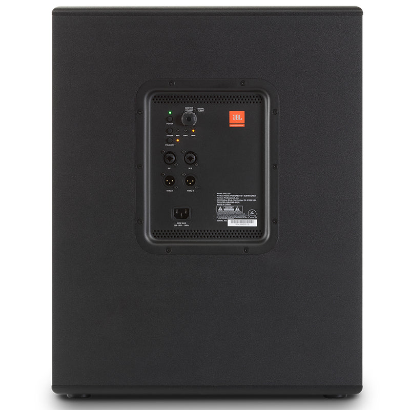 JBL IRX115S Subwoofer attivo cono 15", SPL 128 dB e potenza di picco di 1300w