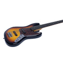 Eko JB-300 5 SUNBURST Basso Elettrico 5 corde a 21 Tasti e con 2 pickup JB
