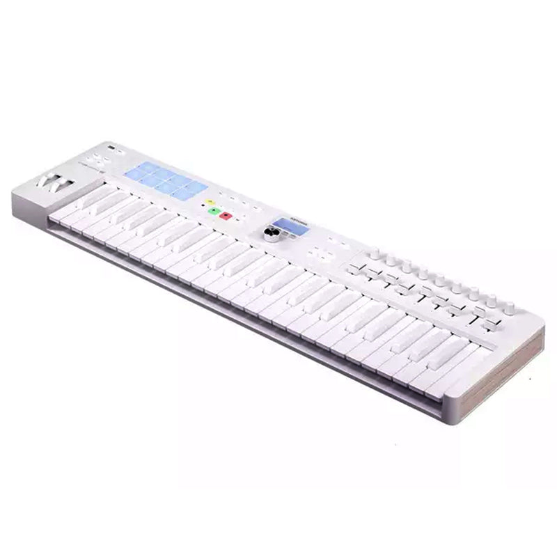 Arturia KEYLAB ESSENTIAL 49 MK3 ALPINE WHITE Tastiera MIDI USB 49T Limit. Edit.