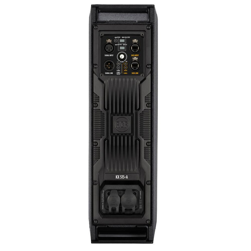 RCF KX 515-A Diffusore Attivo 2Vie potenza 2000w RMS + RCF CVR60688 Cover, Nero