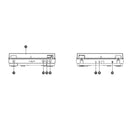 Audio-Technica AT-LP60XBT Giradischi con trasmissione cinghia e Bluetooth, Nero