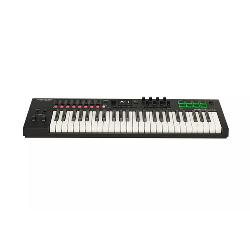 Nektar IMPACT LX49 MK3 Tastiera Controller MIDI e USB a 49 Tasti Sensibili, Nero