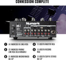 Numark M4 Mixer Scratch Professionale per Dj a 3 canali, Nero