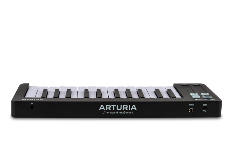 Arturia MICROLAB MK3 BLACK Tastiera controller MIDI 25T sensibile alla dinamica